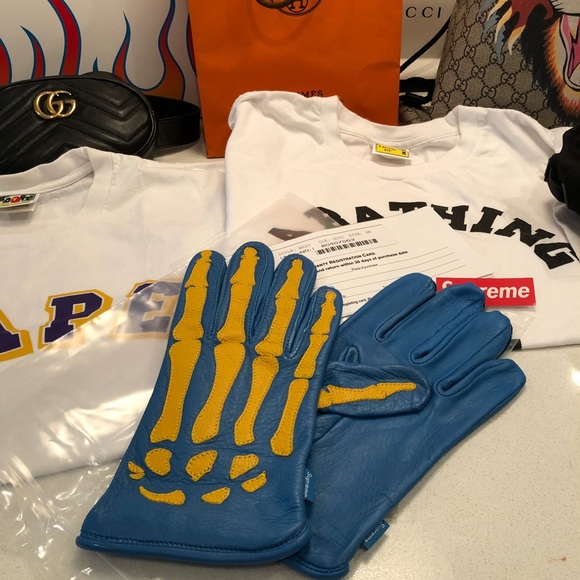 Xray Vanson Gloves Supreme/Vanson X-ray Gloves